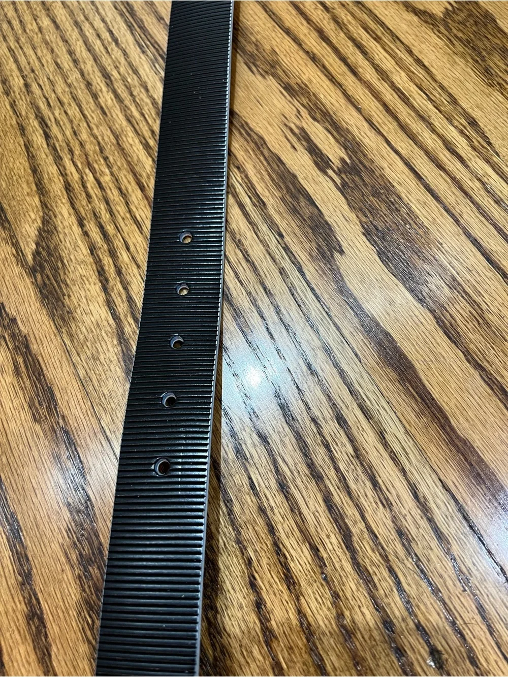 Johnston & Murphy Pair Men's Ribbed Textured Leather Belts Sz 34 Black Brown